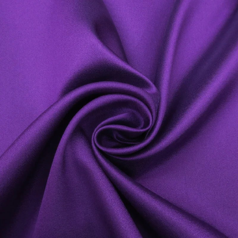 Bargain Prices Purple Silk and Wool Woven Fabric
