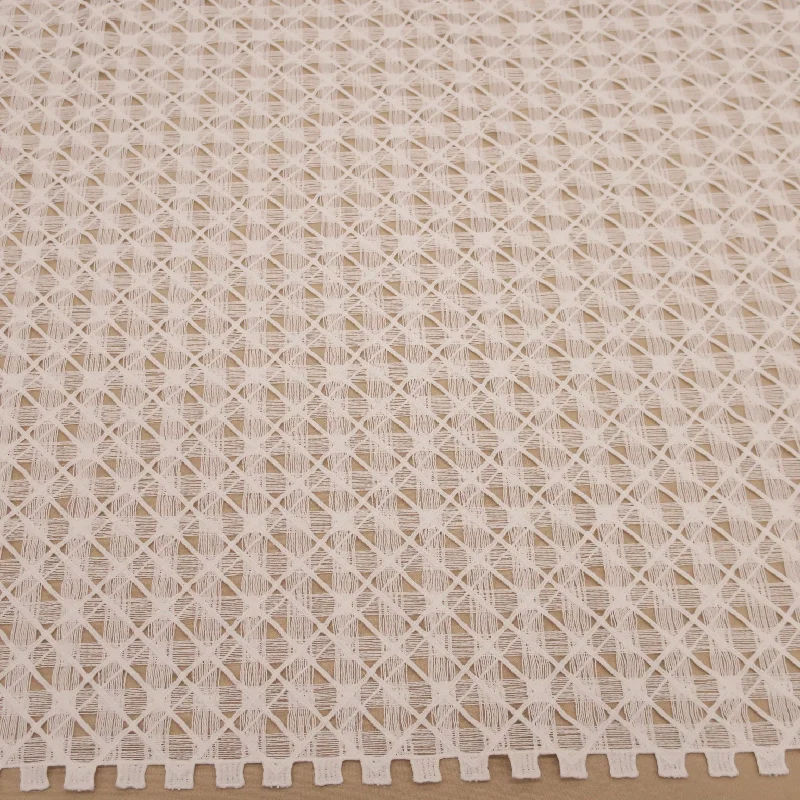 Value Deals Ivory Geometric Guipure Lace