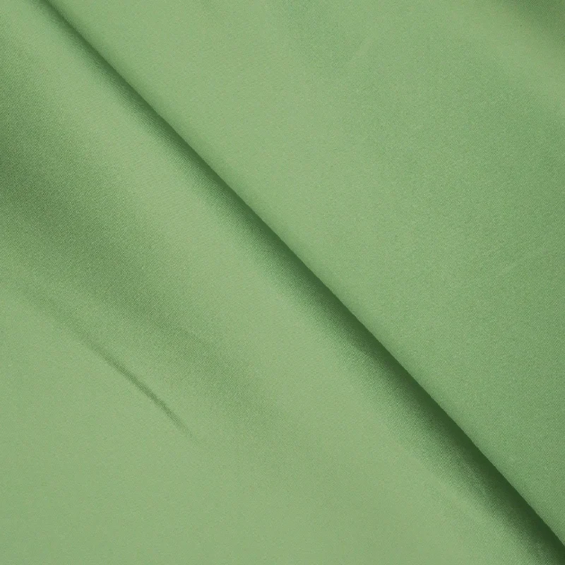 While Supplies Last Lime Green Solid Mikado Fabric