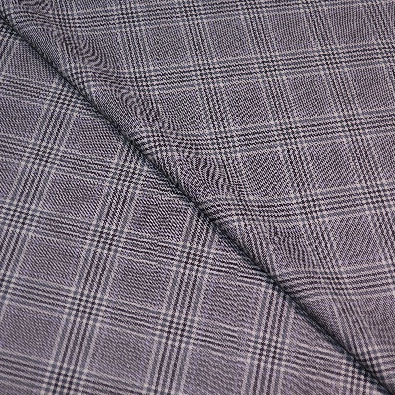 Price Drop Light Grey Plaid Teclana Luxury Holland & Sherry Fabric