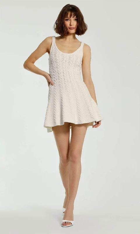 Deal Alert Mac Duggal K12004 - Sleeveless Knit A-Line Dress