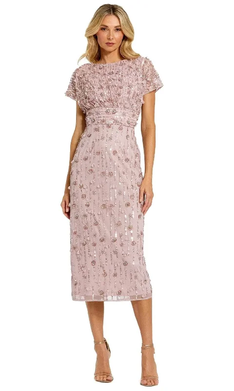 Can't Miss Mac Duggal 94117 - Tea Length Beaded Dress