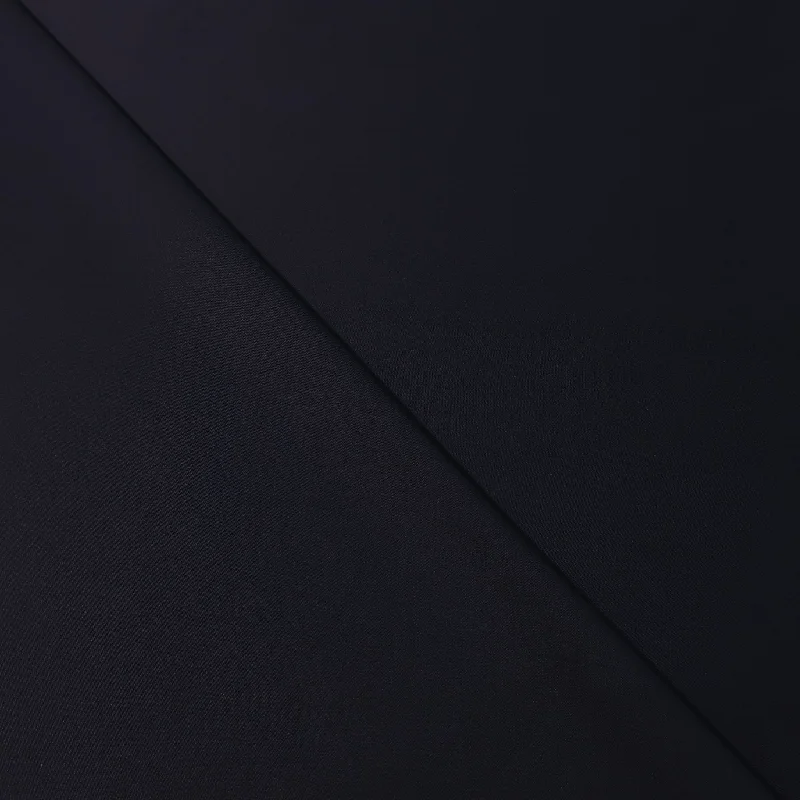 Big Discounts Dark Blue Solid Diagonale Blu Scuro Cotton Ariston Fabric