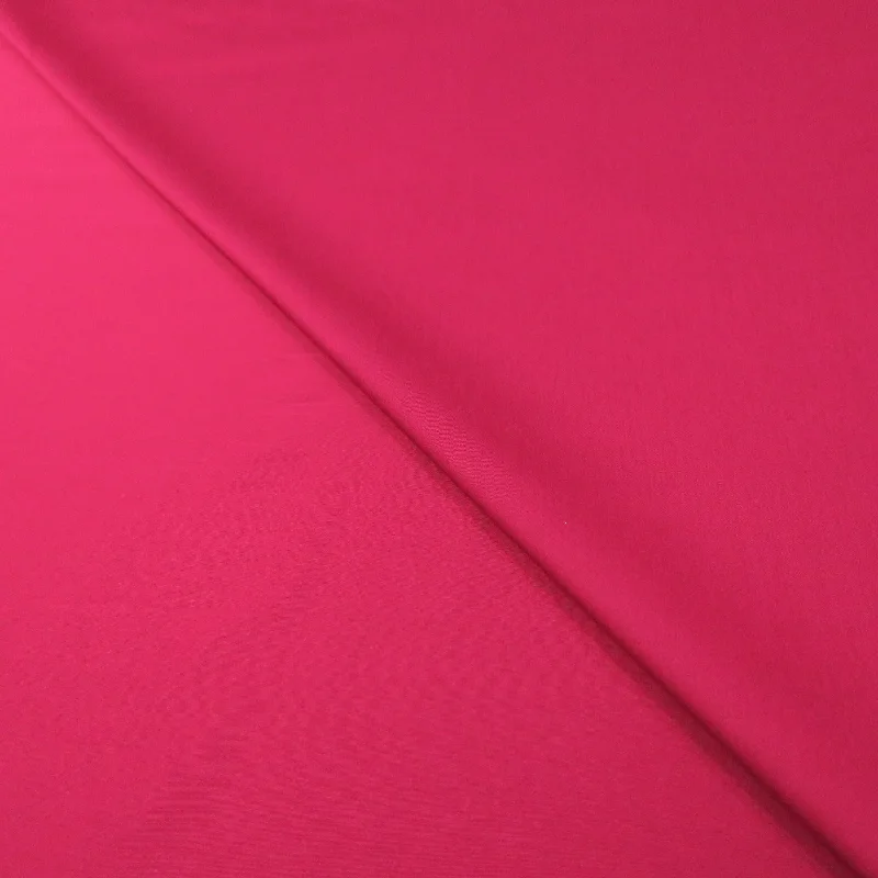 Online Only Magenta Solid Cotton 2 Ply Loro Piana Fabric