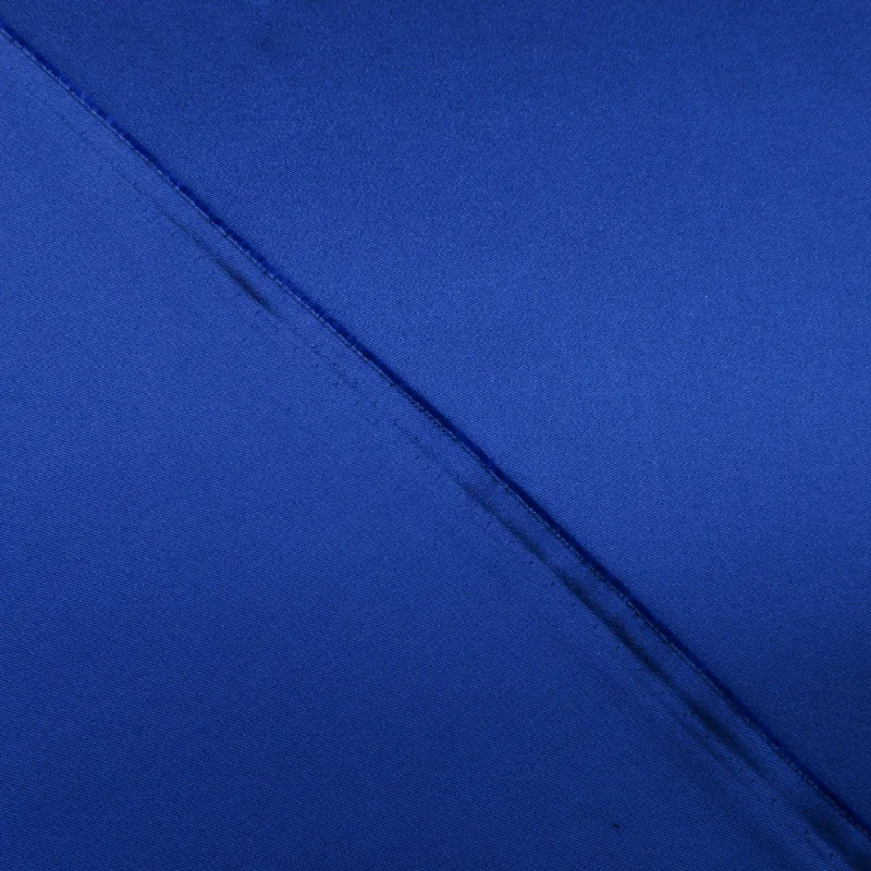 Weekend Deal Royal Blue Stretch Solid Mikado Fabric