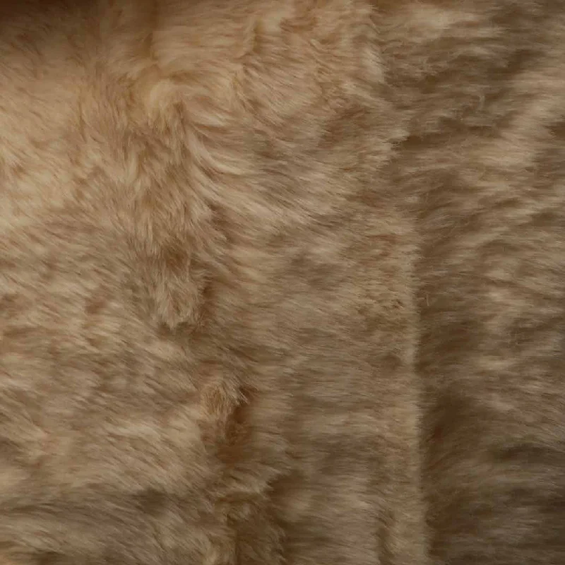 Super Sale Beige Faux Fur Fabric