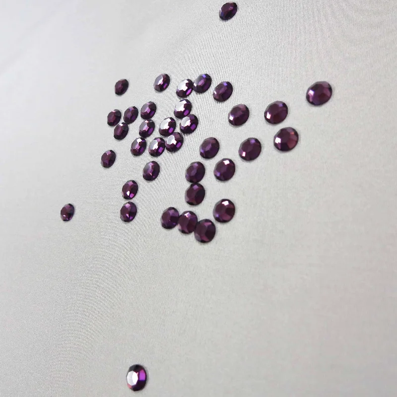 Bargain Bin Amethyst Swarovski Elements Stones 7MM