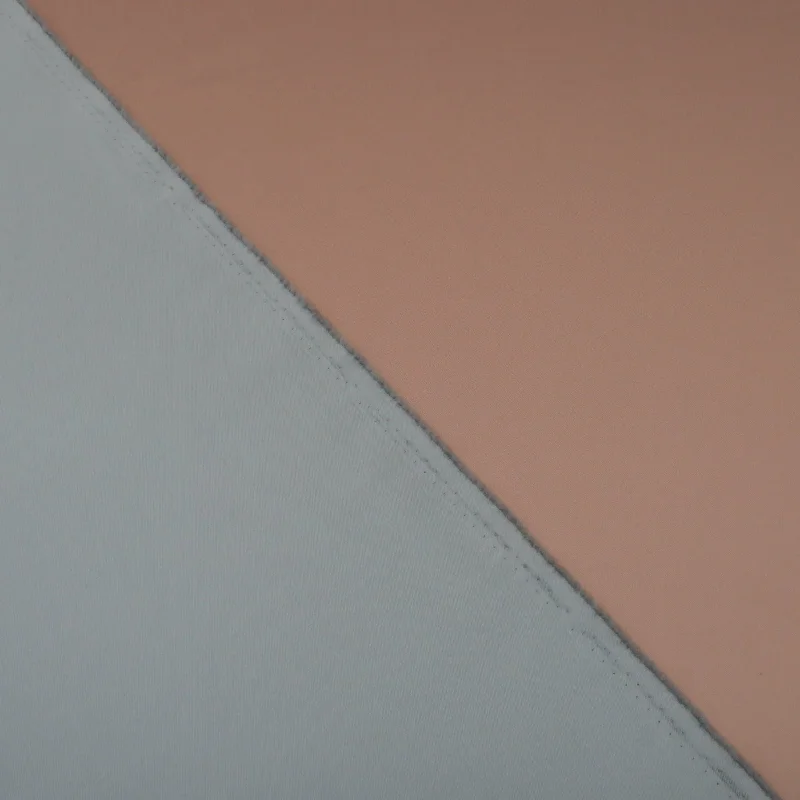 Major Savings Grey and Dusty Pink Double-Sided Stretch Mikado