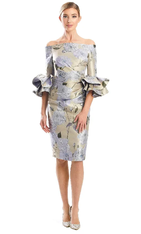 Today's Special Alexander by Daymor 1768S23 - Off-Shoulder Floral Formal Dress
