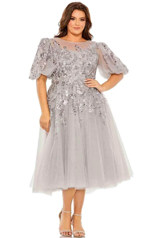 Great Deals Mac Duggal 20475 - Glitter Embellished A-line Cocktail Dress