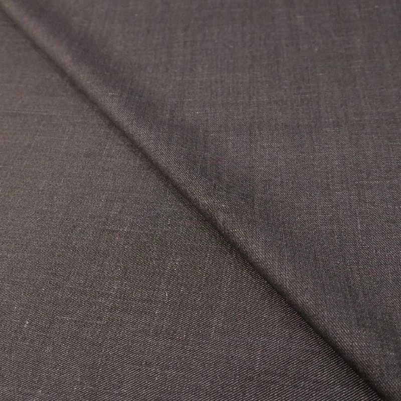 Don’t Miss Out Charcoal Denim Loro Piana Wool Silk and Linen Fabric
