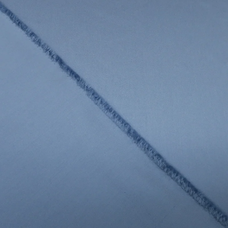 Super Deal Dusty Blue Stretch Solid Mikado Fabric