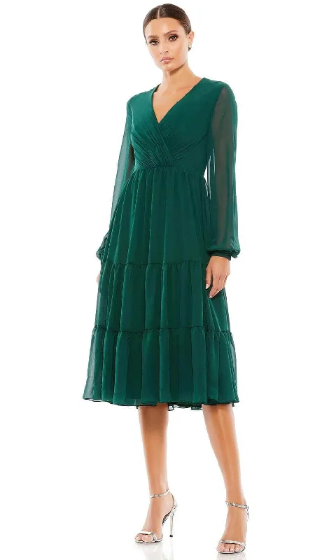 New Markdowns Ieena Duggal 55637 - Bishop Sleeve Dress