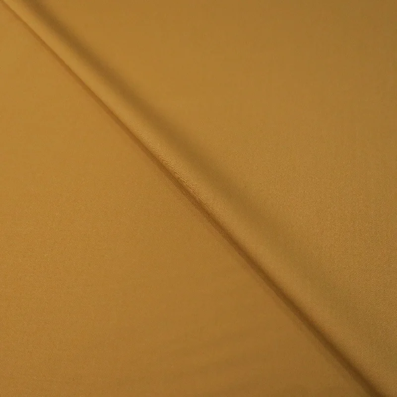 Reduced Prices Mustard Solid Tasmanian Gabardine Loro Piana Fabric