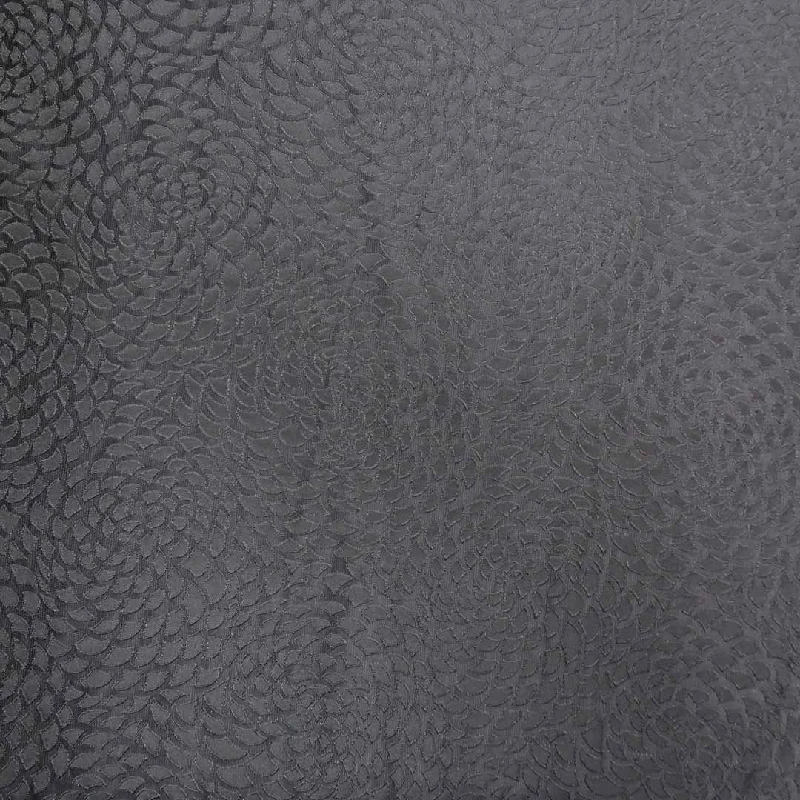 Unmissable Offer Abstract Textured Grey Brocade Fabric