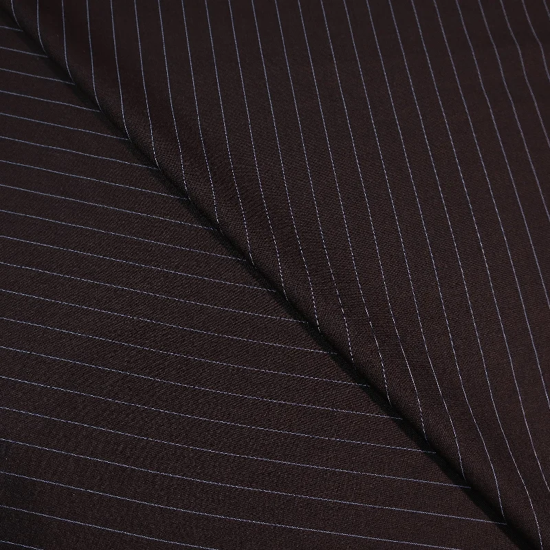 Holiday Sale Brown with Light Blue Stripes Crispaire Holland & Sherry Fabric