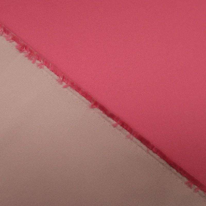 Reduced Prices Coral and Nude Double-Sided Stretch Mikado