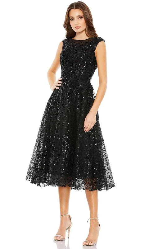 Bargain Blast Mac Duggal A20398 - Cap Sleeve Beaded Cocktail Dress