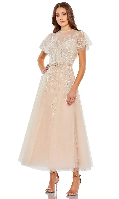 Don’t Miss Out Mac Duggal 20362 - Flutter Sleeved Formal Dress