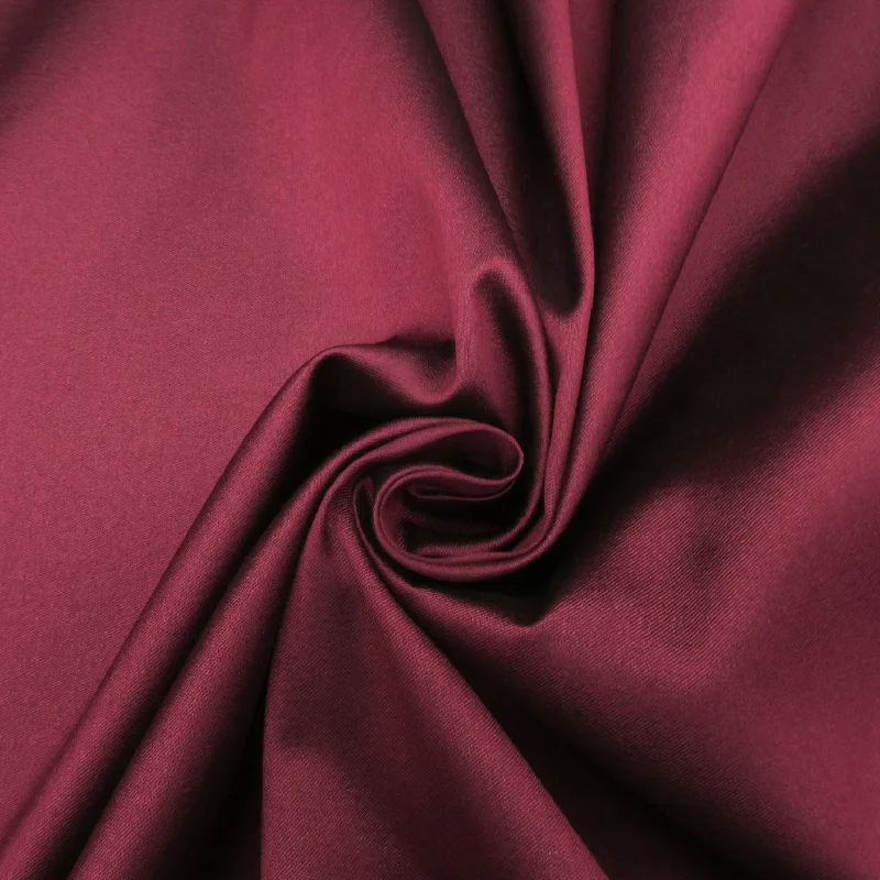 Savings Alert Wine Purple Silk and Wool Woven Fabric