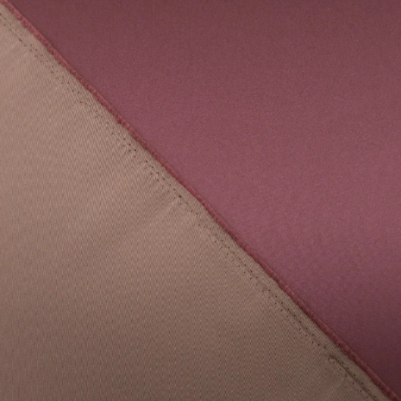 Instant Discount Mauve and Beige Double-Sided Stretch Mikado