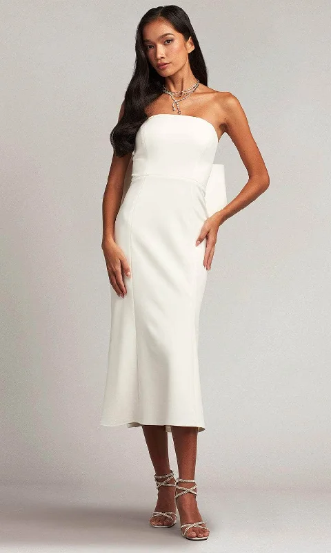 Can't Be Beat Tadashi Shoji BOS22808MD - Parmer Straight Across Bow Back Sheath Dress