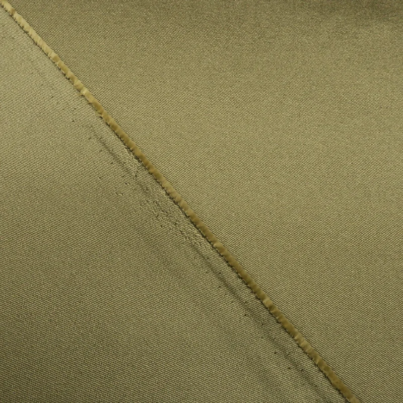Year-End Clearance Antique Gold Stretch Solid Mikado Fabric