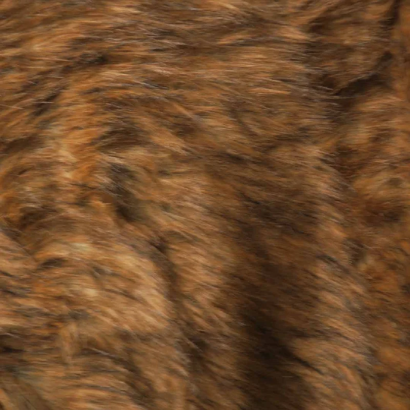 Super Bargain Light Brown Faux Fur Fabric