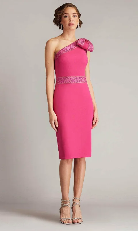 Flash Sale Tadashi Shoji CGL24661MX - Bow One Shoulder Dress