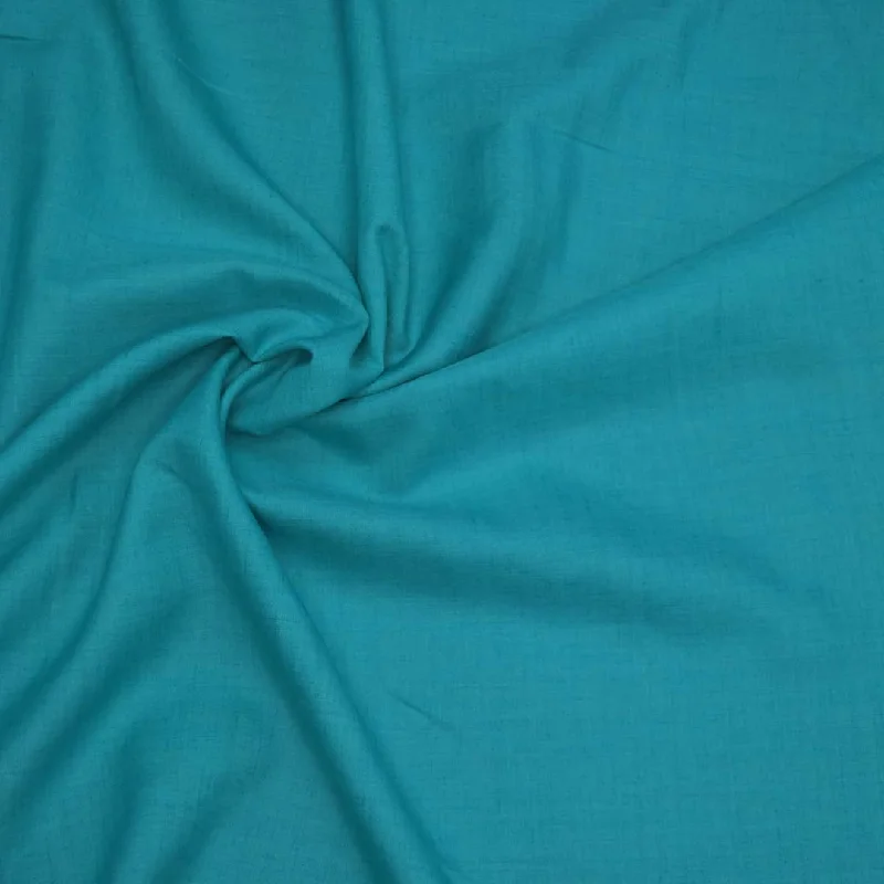 Price Cut Teal Valen Linen Fabric Textile