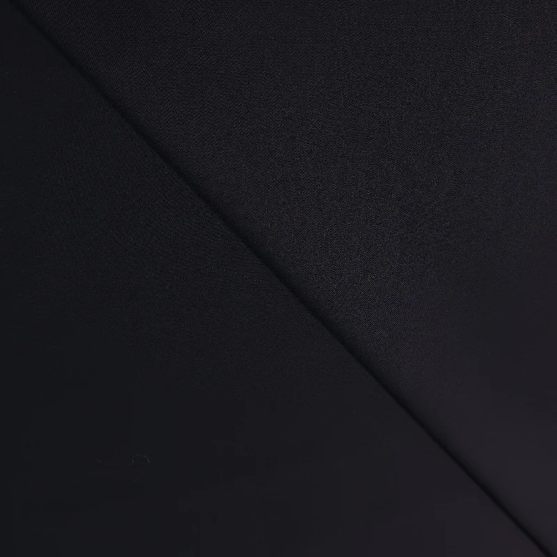 Buy Now Black Solid Diagonale Nero Cotton Ariston Fabric