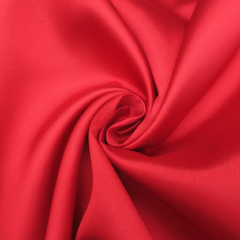 Price Break Red Silk and Wool Woven Fabric