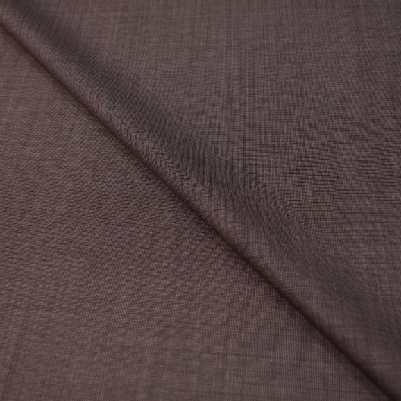 Stock Clearance Medium Brown Sharkskin Bleu Shine Super 130's Ariston Fabric