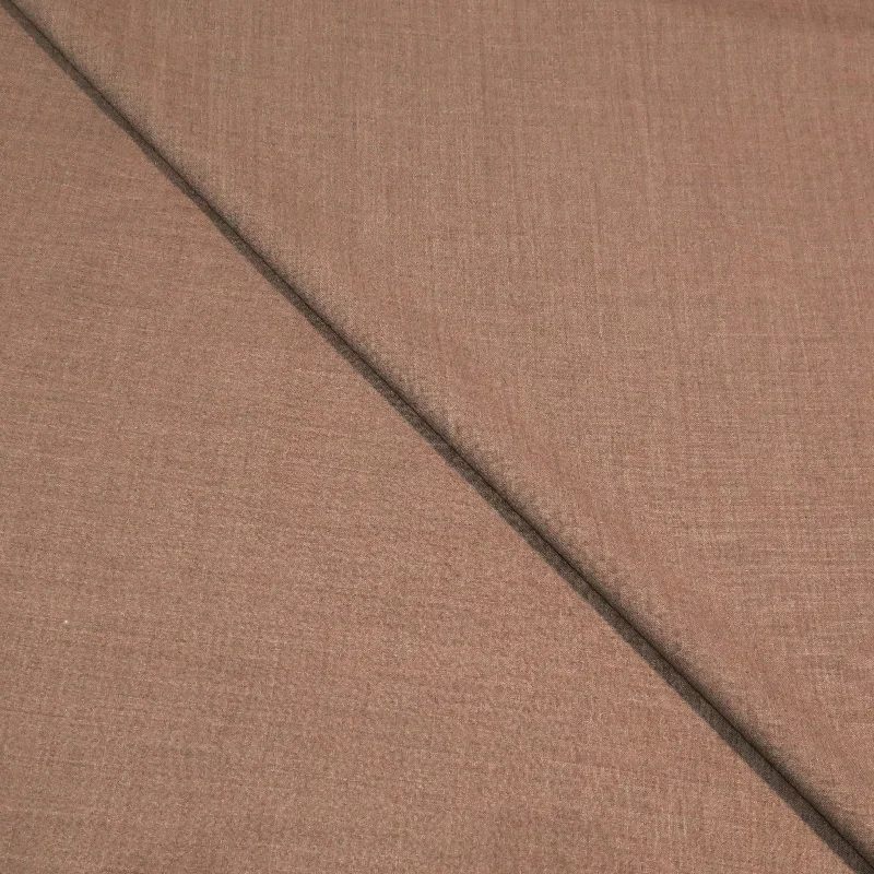 Price Smash Brown Textured Ermenegildo Zegna Cloth Suiting Fabric