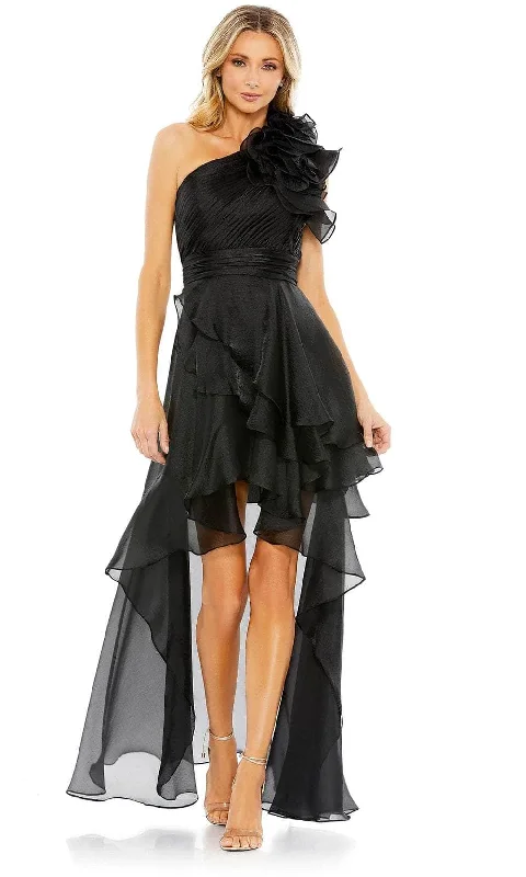 Sale Event Mac Duggal A49527 - Ruffled High Low Cocktail Dress