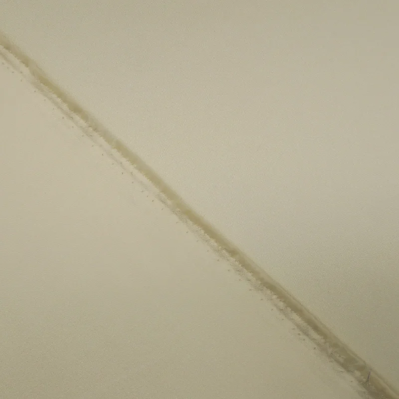 Best Seller Ivory Stretch Solid Mikado Fabric