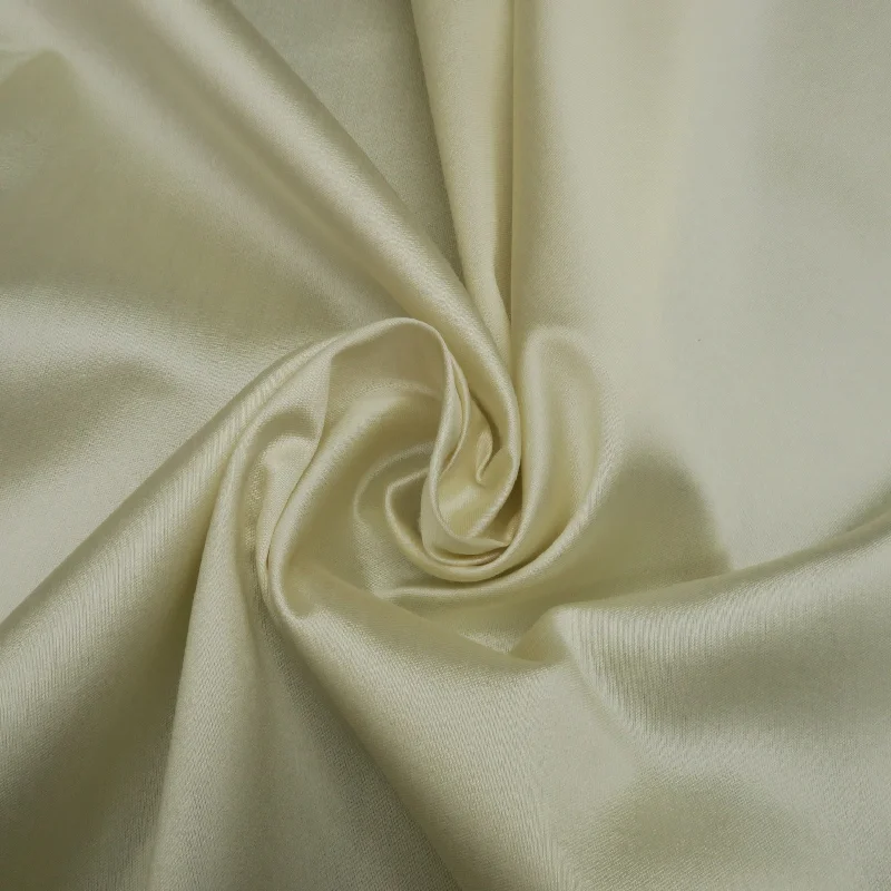 Super Sale Ivory Silk and Wool Woven Fabric