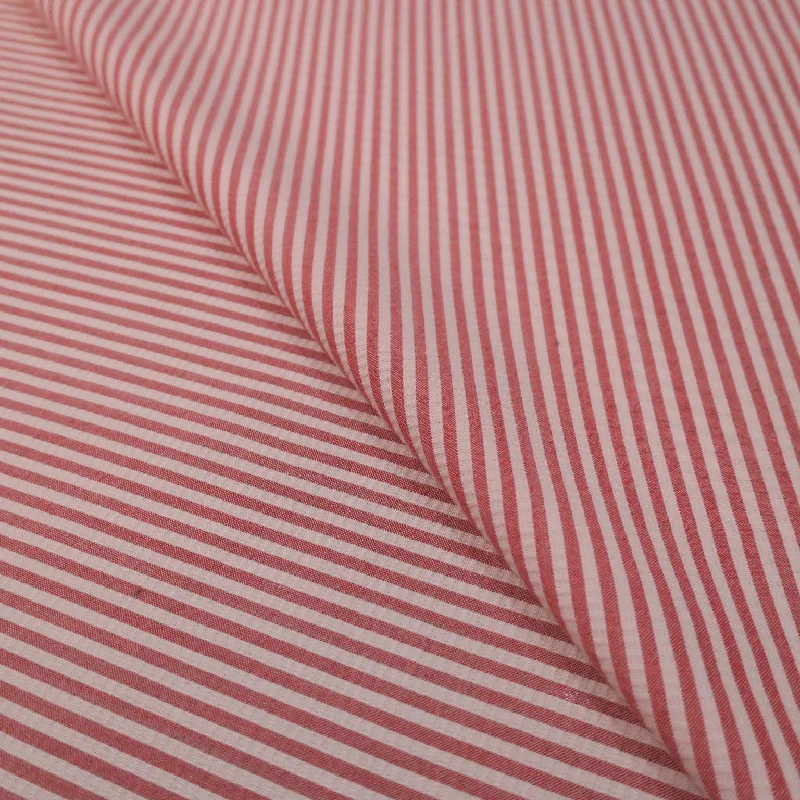 Savings Spectacular Light Pink and White Stripe Loro Piana Cotton Wool and Silk Fabric Savings Spectacular Light Pink and White Stripe Loro Piana Cotton Wool and Silk Fabric