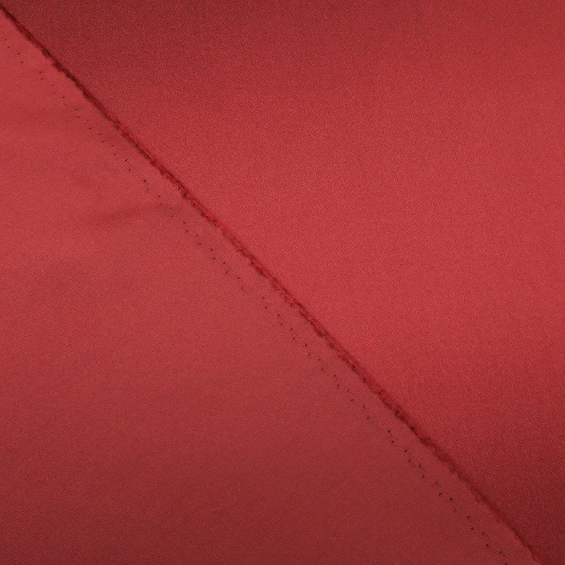 Deal Zone Wine Solid Silk Mikado Fabric