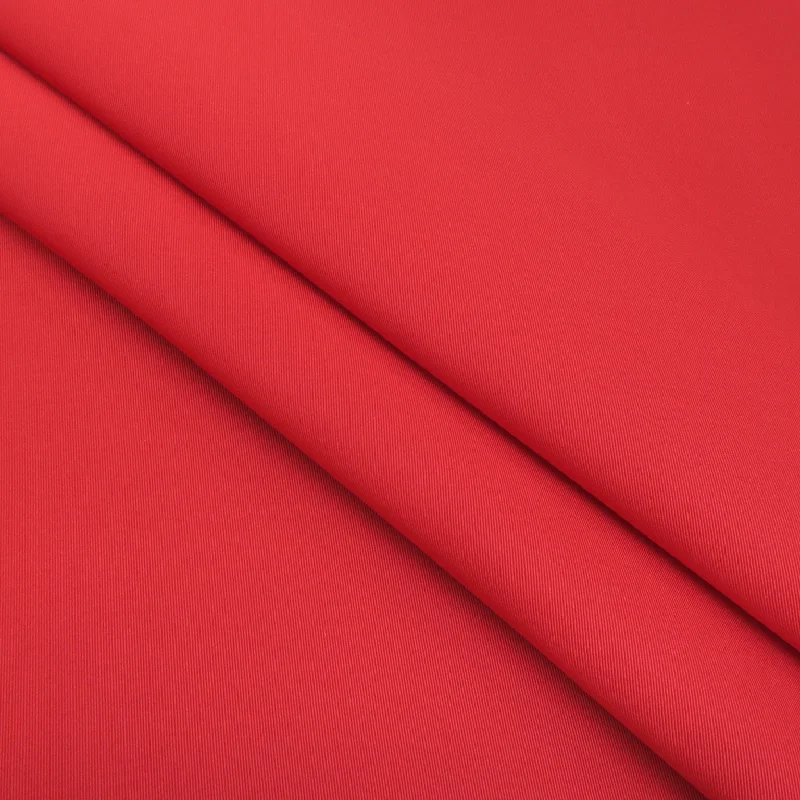 Final Clearance Red Silk Faille Fabric