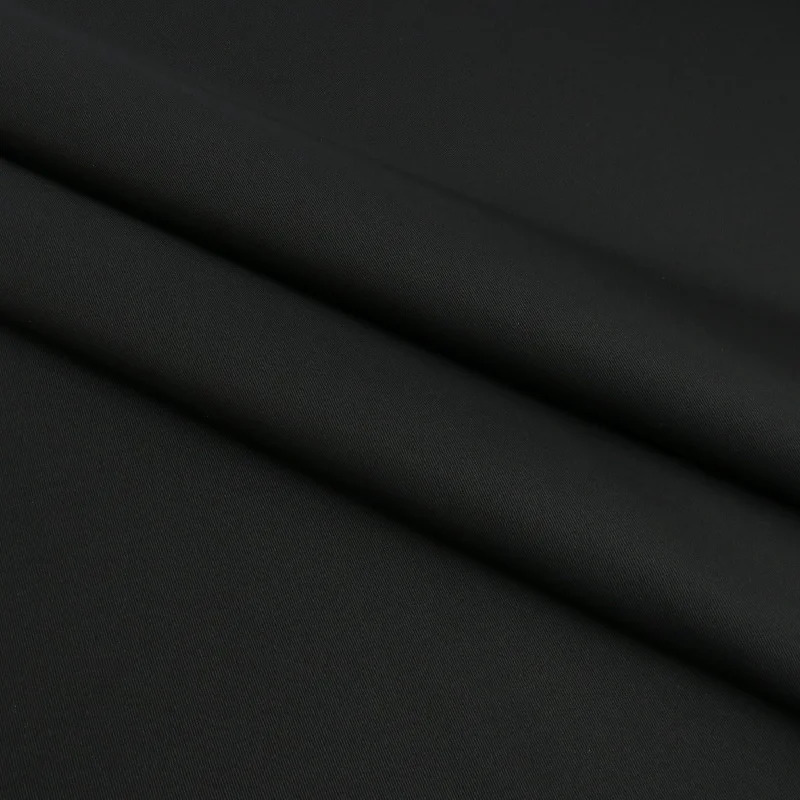 Daily Deals Black Silk Faille Fabric
