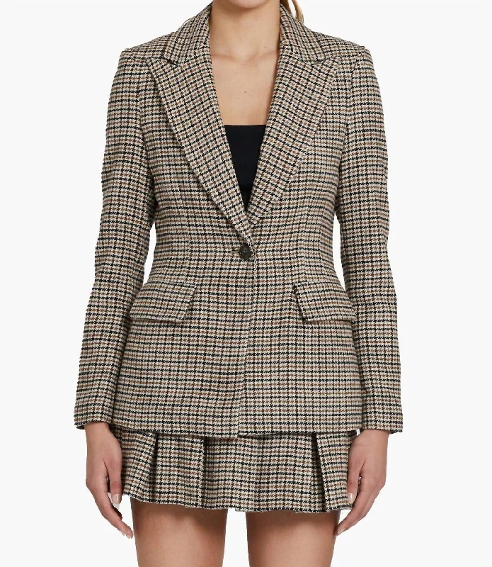 Unbeatable Prices Aldridge Houndstooth Blazer