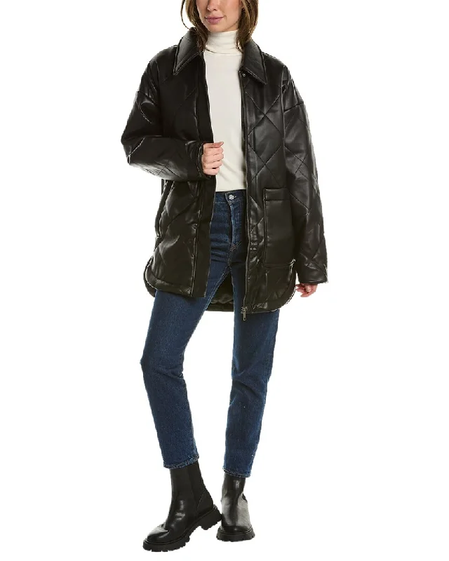 Stock Clearance Apparis Stevie Oversized Quilted Shacket