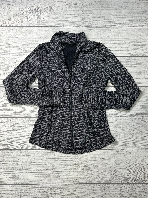 Discount Deals Athletic Jacket By Lululemon In Grey, Size: S
