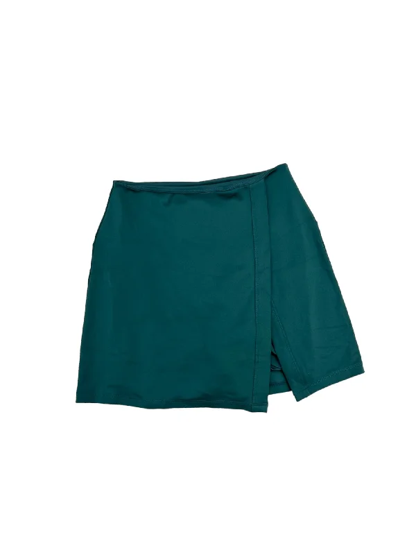 Shop and Save Athletic Skort By GIRLFRIEND COLLECTIVE In Teal, Size: Xxs
