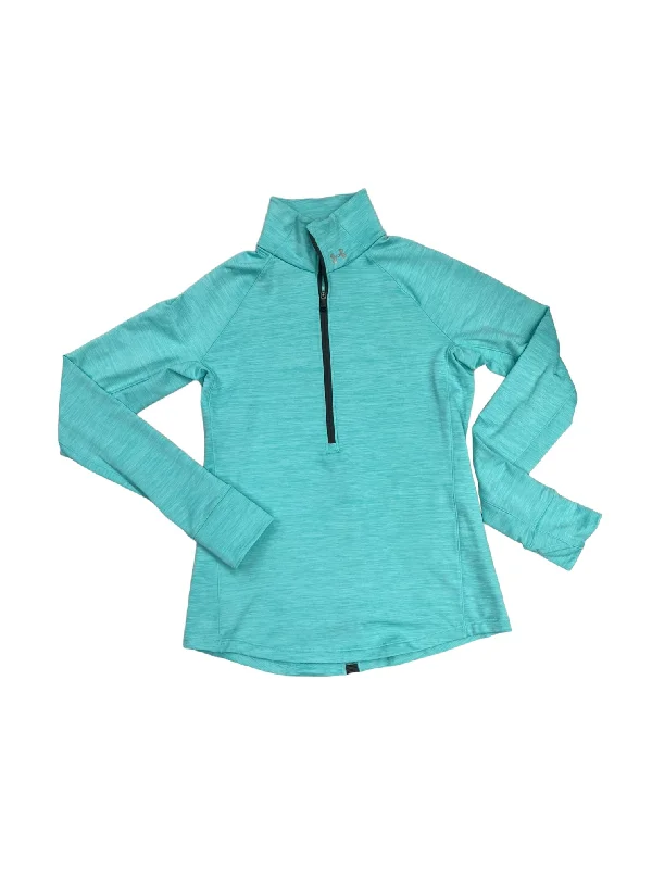 Big Discounts Athletic Sweatshirt Collar By Under Armour In Teal, Size: S