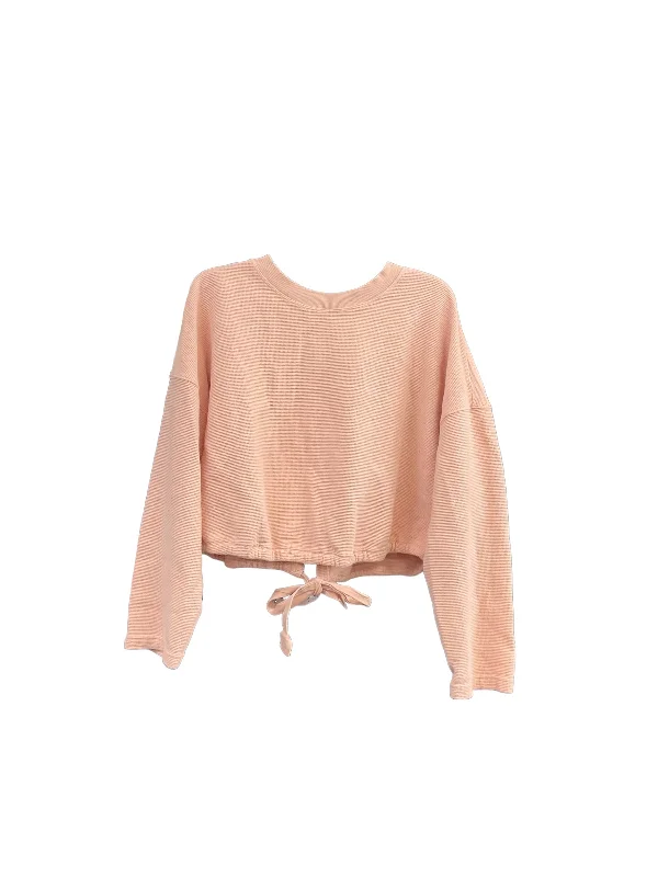 Final Sale Athletic Sweatshirt Crewneck By Fabletics  Size: L