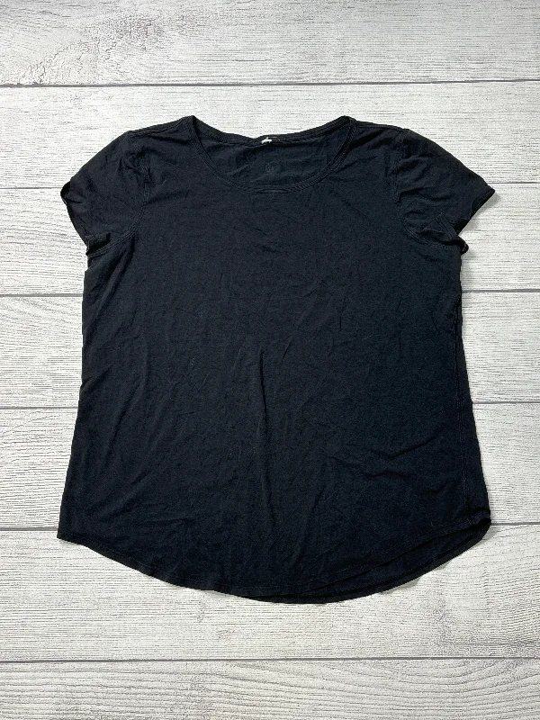 Deal Zone Athletic Top Short Sleeve By Lululemon In Black, Size: L