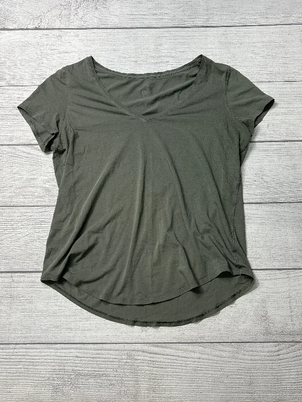 Act Fast Athletic Top Short Sleeve By Lululemon In Green, Size: L