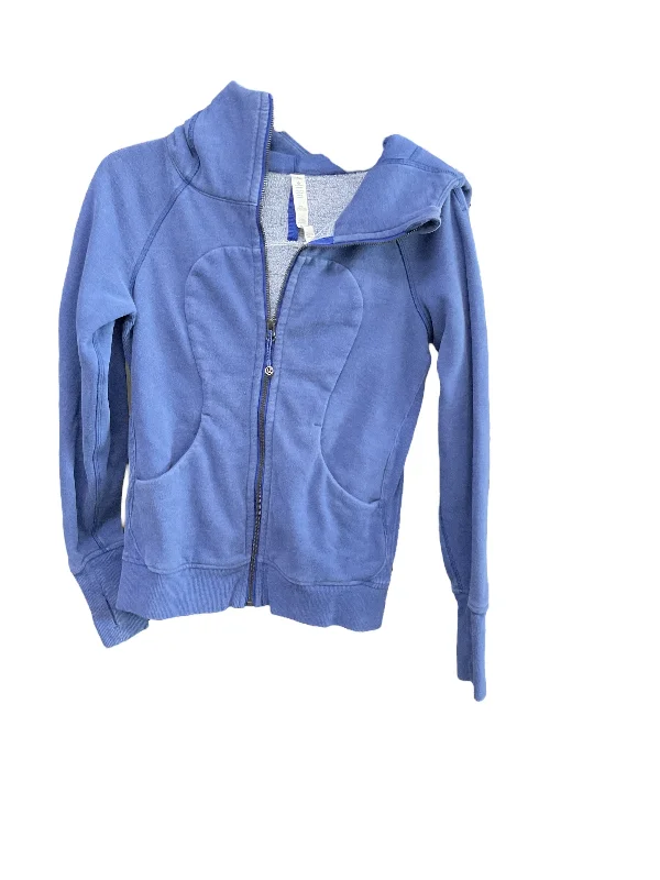 Act Now Blue Athletic Jacket Lululemon, Size 4